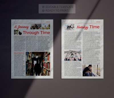 Newspaper Article for Students Template