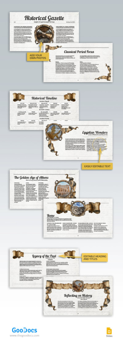 Old Style Teacher Newspaper Template