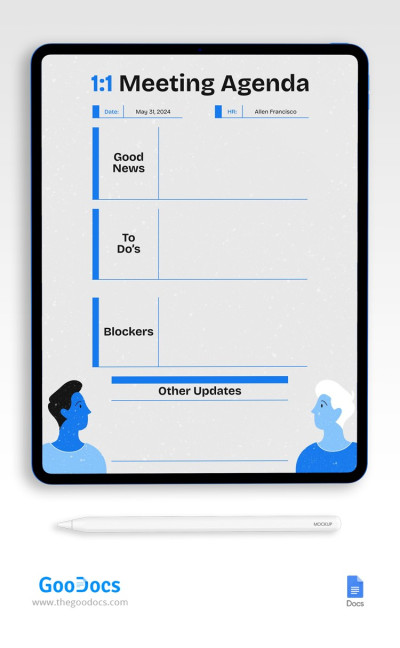 excel meeting agenda template