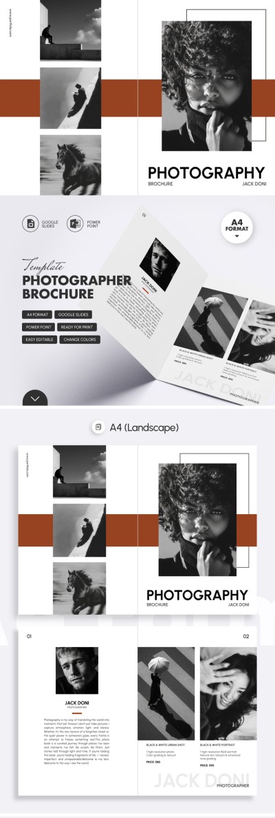 Photographer Brochure Template