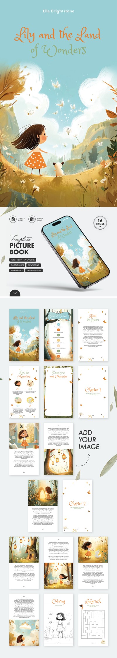 Picture Book Template