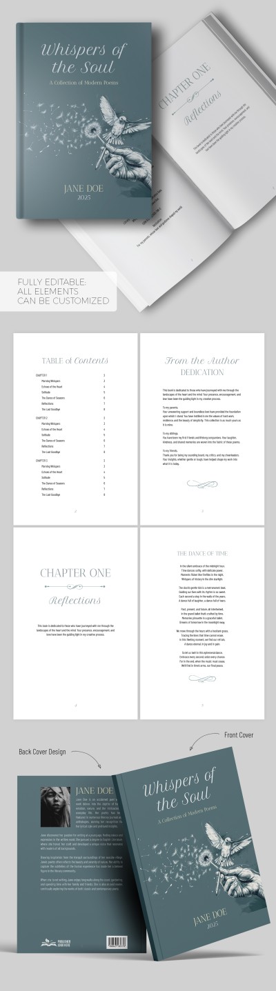 Poetry Book Template