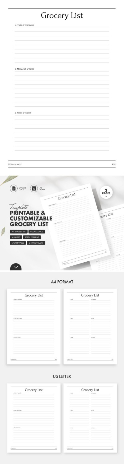 200 Modelos De Lista E Checklist Gratuitos Para Google Docs E Word 