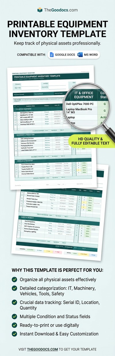 Free Inventory List Templates in Google Sheets and Excel