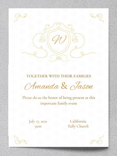 Royal Invitation Template