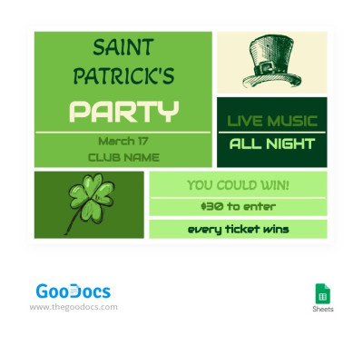 Saint Patrick's Day Flyer Template