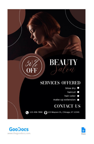 Salon Beauty Flyer - Beauty Flyers