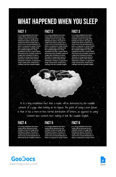 Dark Scientific Poster - Poster scientifico scuro Modello