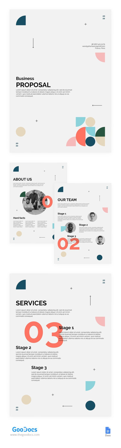 Minimalistic Stylish Business Proposal Template