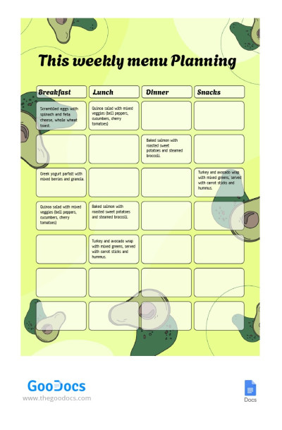 budget planning template free