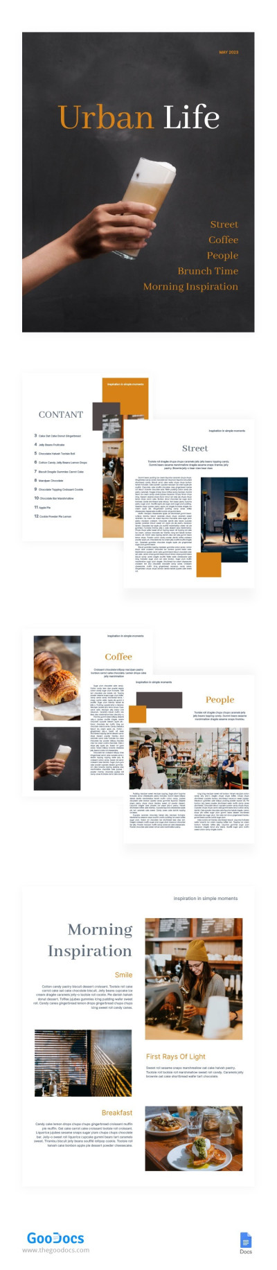 Urban Life Magazine Template