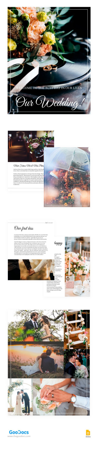 Wedding Book Template