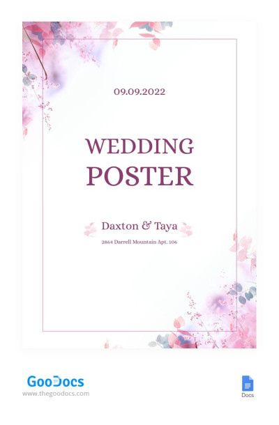 Wedding Poster - Wedding Posters